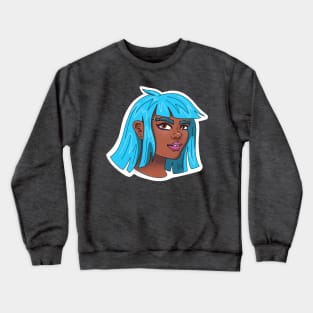 Aqua Crewneck Sweatshirt